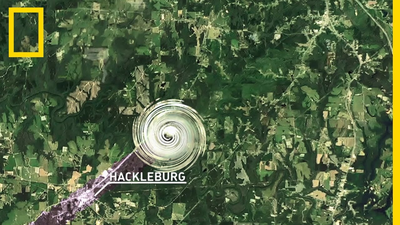 La puissance d'un orage cellulaire illustrée