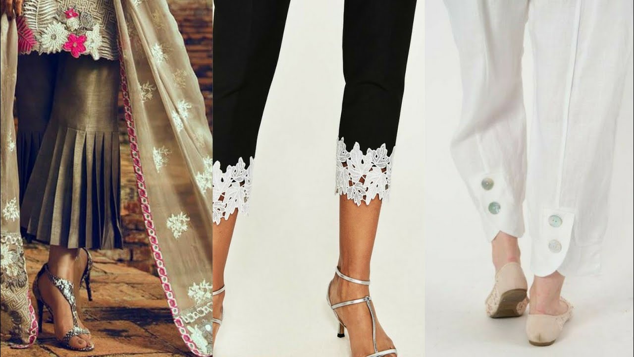 Very very beautiful and stylish Capri & trouser designs YouTube