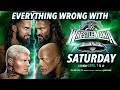 Everything wrong with wwe wrestlemania 40 saturday