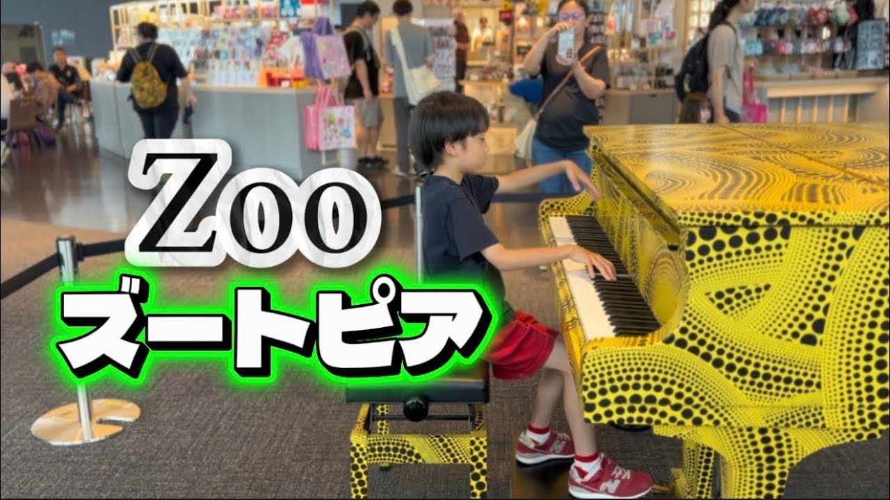 Zoo- Zootopia (Shakira)をストリートピアノで弾いてみた