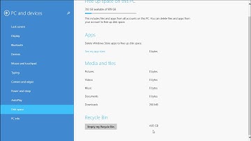 Windows 8: How to View Size of Recycle Bin