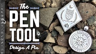 Skillshare Class Trailer: The Pen Tool: Design A Pin - Win Your Custom Pin!