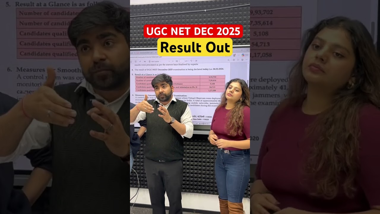 UGC NET Result 2025 Out | UGC NET Result 2025 Kaise Check Kare? #shortsfeed #viralshort #ugcnetexam