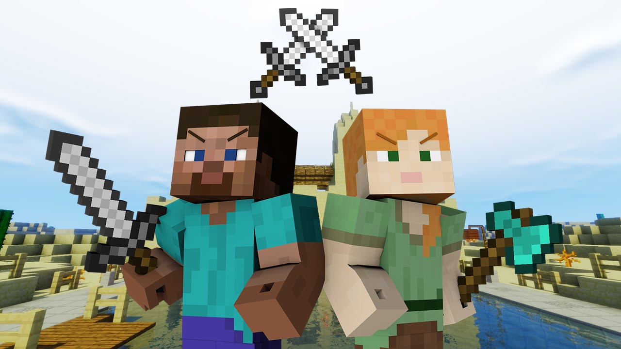Alex Vs Steve Minecraft Part 3 Youtube