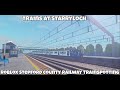 Trains at Starryloch (Roblox Stepford County Railway Trainspotting)
