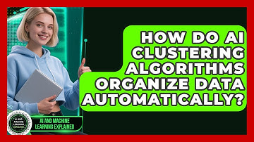 How Do AI Clustering Algorithms Organize Data Automatically? - AI and Machine Learning Explained