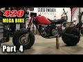 MEGA Bike Build Pt. 4 - Honda Big Red ATC  w/ Predator 420  - Swing Arm