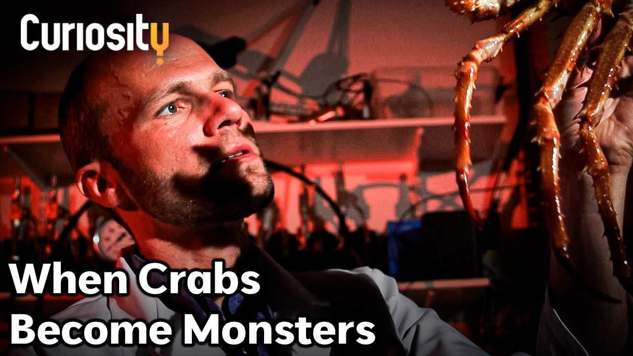 Documentary backdrop image for Giant King Crabs Take Over the Ocean (2025)