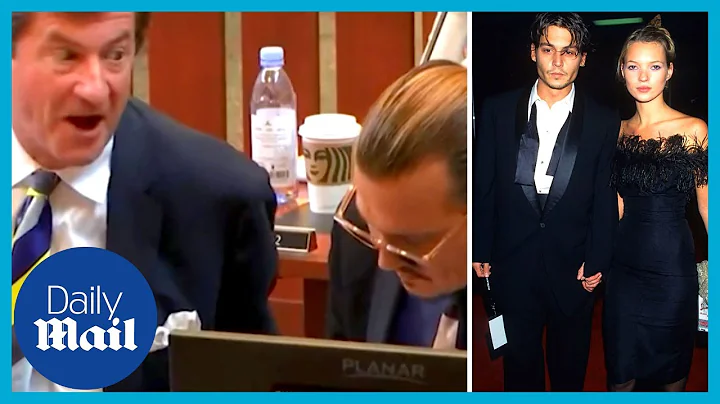 Kate Moss: Moment Johnny Depp lawyers celebrate af...