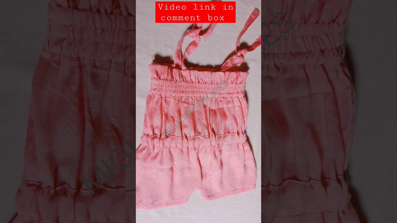 Baby Jumpsuit/Dungaree Dress cutting & stitching babyjumpsuit