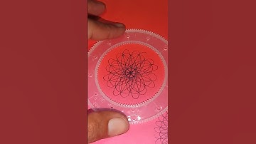 SPIROGRAPH SATISFYING ART #spirograph #spirographtutorial #shorts #short #2024 #satisfying