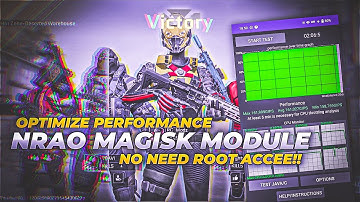 NRAO - NEXT LEVEL PERFORMANCE 🔥 | Magisk Module Alternative [NO ROOT] 😍 - MUST WATCH