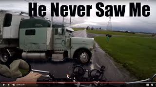 Tractor Trailer Kills me(almost)