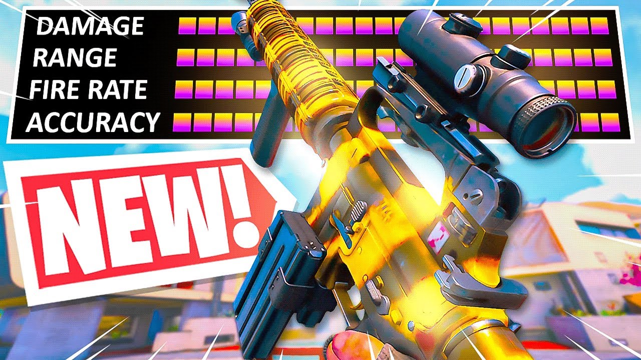 the *NEW* M16 SETUP AFTER NERF! 😈 (Best M16 Class) Cold War Warzone