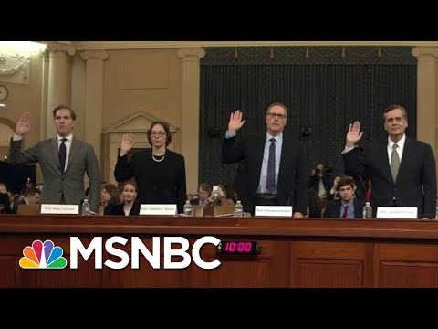 Giuliani Visits Ukraine As House Holds Impeachment Hearings On Ukraine Plot | MSNBC