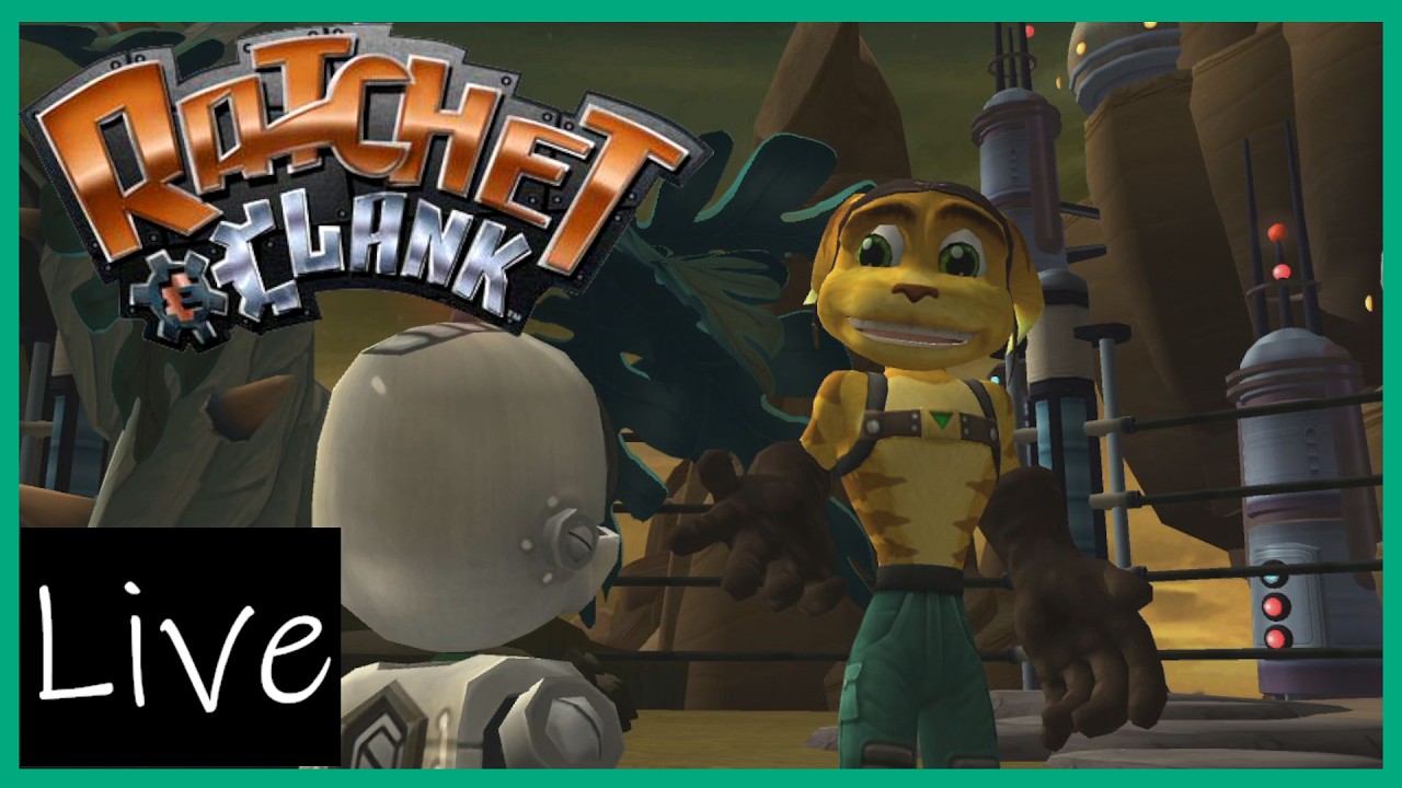 動画向けに録画ちゅう【ラチェット&クランク】