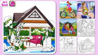 Art Book Paint Color by Number