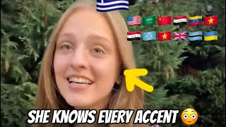 this woman NAILS every accent 👏🤌