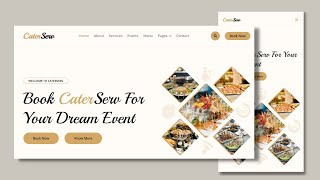 CaterServ - Catering Services Website Template. (Source Code)