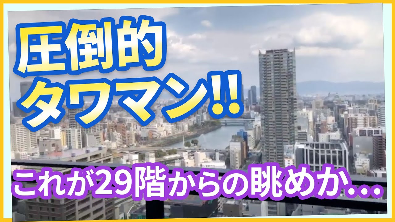 これが29階からの眺め 圧倒的に強いタワマンを内見してみた タワーマンション Youtube