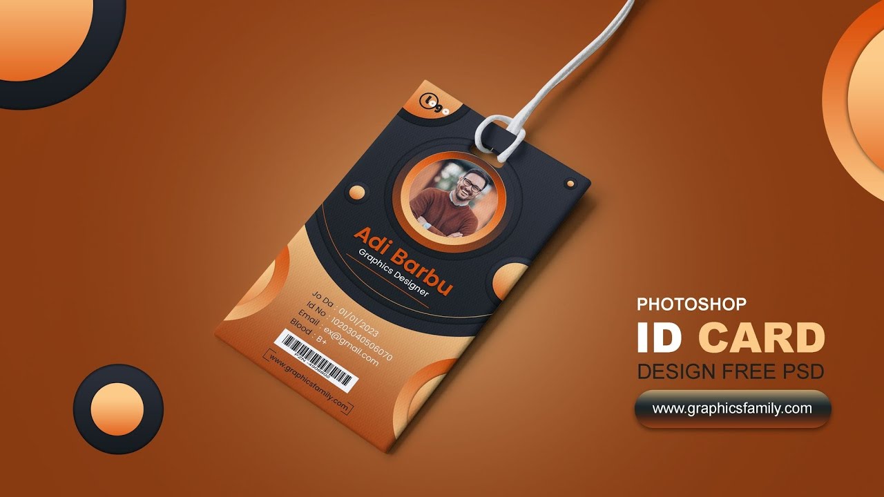 Professional Id Card Design in Adobe How to Make Company Id
