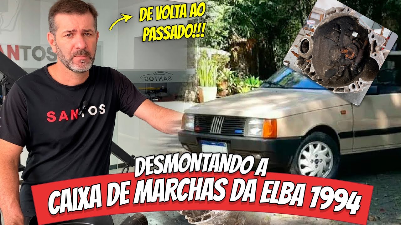Desmontagem da Caixa de Marchas da Fiat Elba, Uno, 147, Premio | Cambio Antigo (Engate Embaixo)