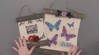 Hanging Canvas by Hampton Art