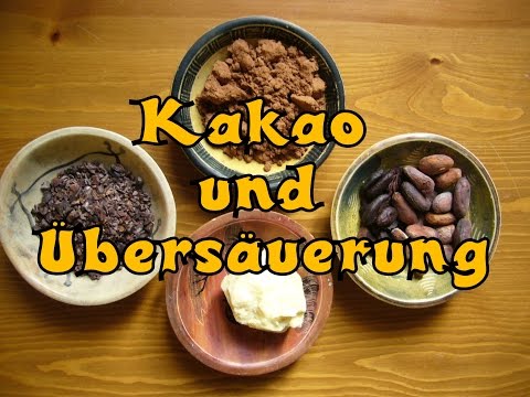 Kakao und Übersäuerung