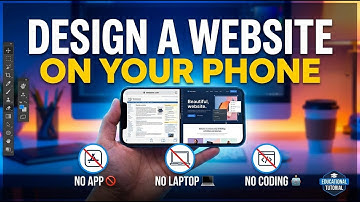 Design a Website on Mobile Browser (No App, No Laptop, No Coding)