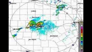 April 9, 2008 Abilene - Breckenridge, TX Storms Radar Loop