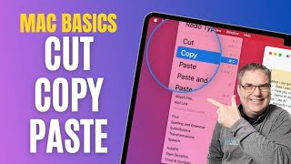 Mac Basics: Cut, Copy, and Paste