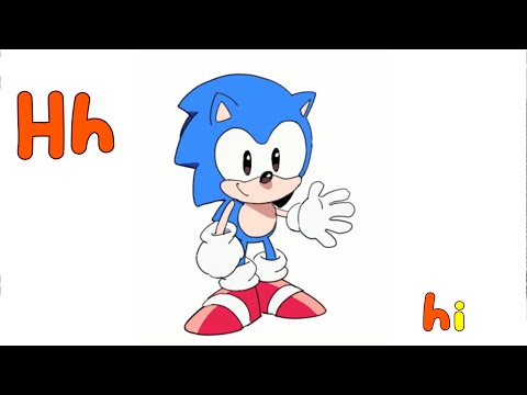 Sonic Phonics Song A to L | Learn the Alphabet with Sonic! | Kiddiezone
