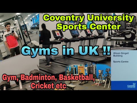 Coventry University Sports Centre | Membership cost in UK | University Gym, Cricket, Football, etc.