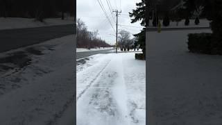 Last snow before the Summer Time.  #viral #vlog #winter #canada