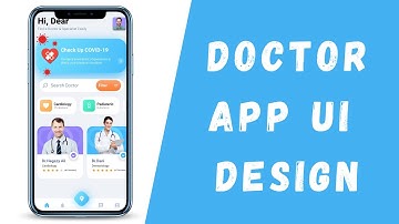 Awesome Doctor App UI Design In Flutter - Flutter UI Design