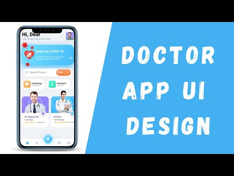 Awesome Doctor App UI Design In Flutter - Flutter UI Design