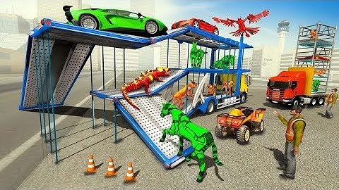 Multi Robot Transform Truck Transporter | New Robot Transform Truck Android GamePlay | By Game Crazy