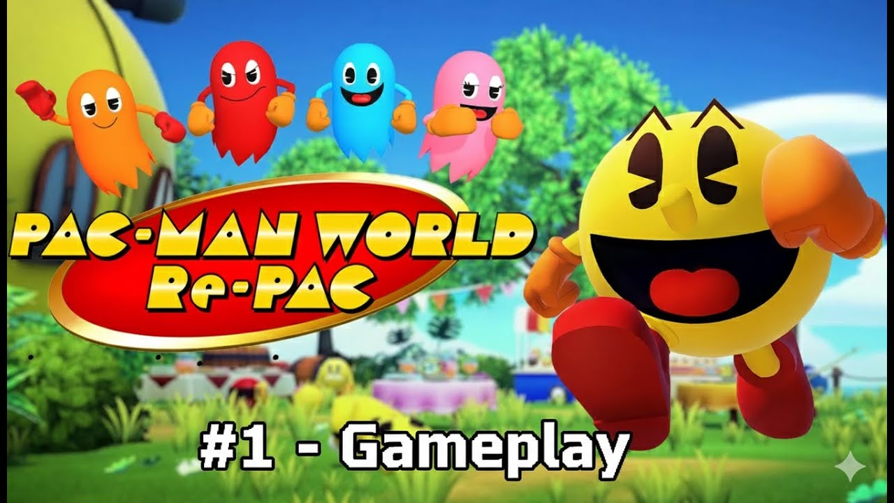 Pac-Man World Re-Pac - Gameplay Level 1-1 - YouTube