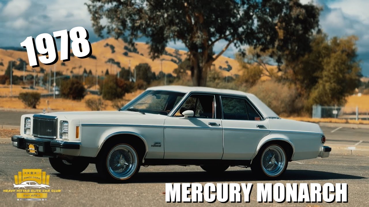 1978 Mercury Monarch on Chrome Spokes N Vogues - YouTube