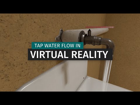 Water flow in VR Training | 1000 realities studio for Veolia