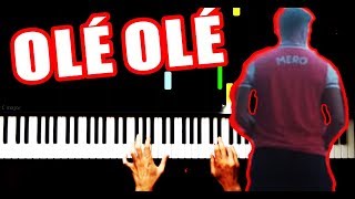 MERO feat. BRADO - OLÉ OLÉ - Piano Tutorial by VN Resimi