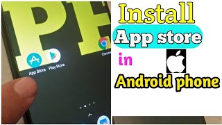 How to install Apple App Store on Android