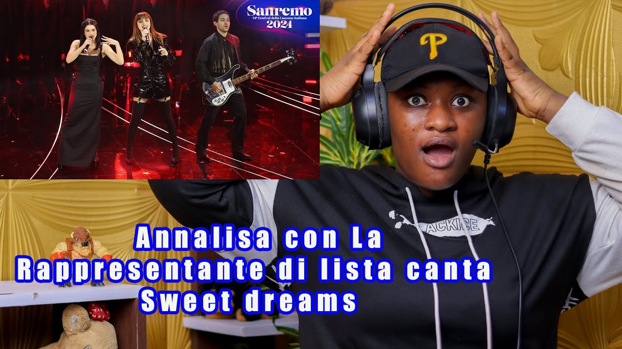 Sanremo 2024 - Annalisa con La Rappresentante di lista canta 