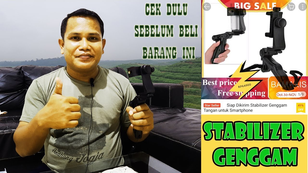 Stabilizer Genggam Tangan - YouTube