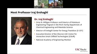 Spotlight Webinar: Petroleum Engineering w Prof Ershaghi