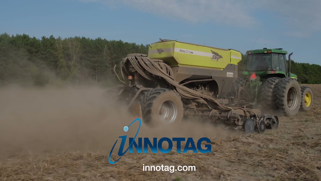 Semoir Sky Easydrill W6020 | Parcelle d'essai St-Jean-Baptiste | Innotag