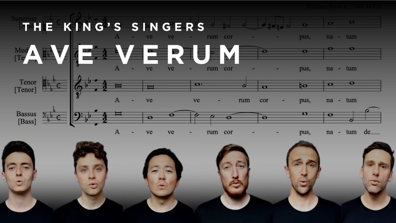 Sing along with The King's Singers: Ave Verum (William Byrd)