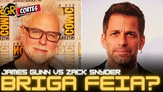 ZACK SNYDER VS JAMES GUNN: ROLOU ALFINETADA?!