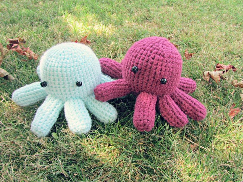 How To Kawaii Crochet Octopus Demo! YouTube