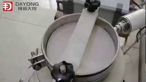 Ultrasonic sieve shaker working